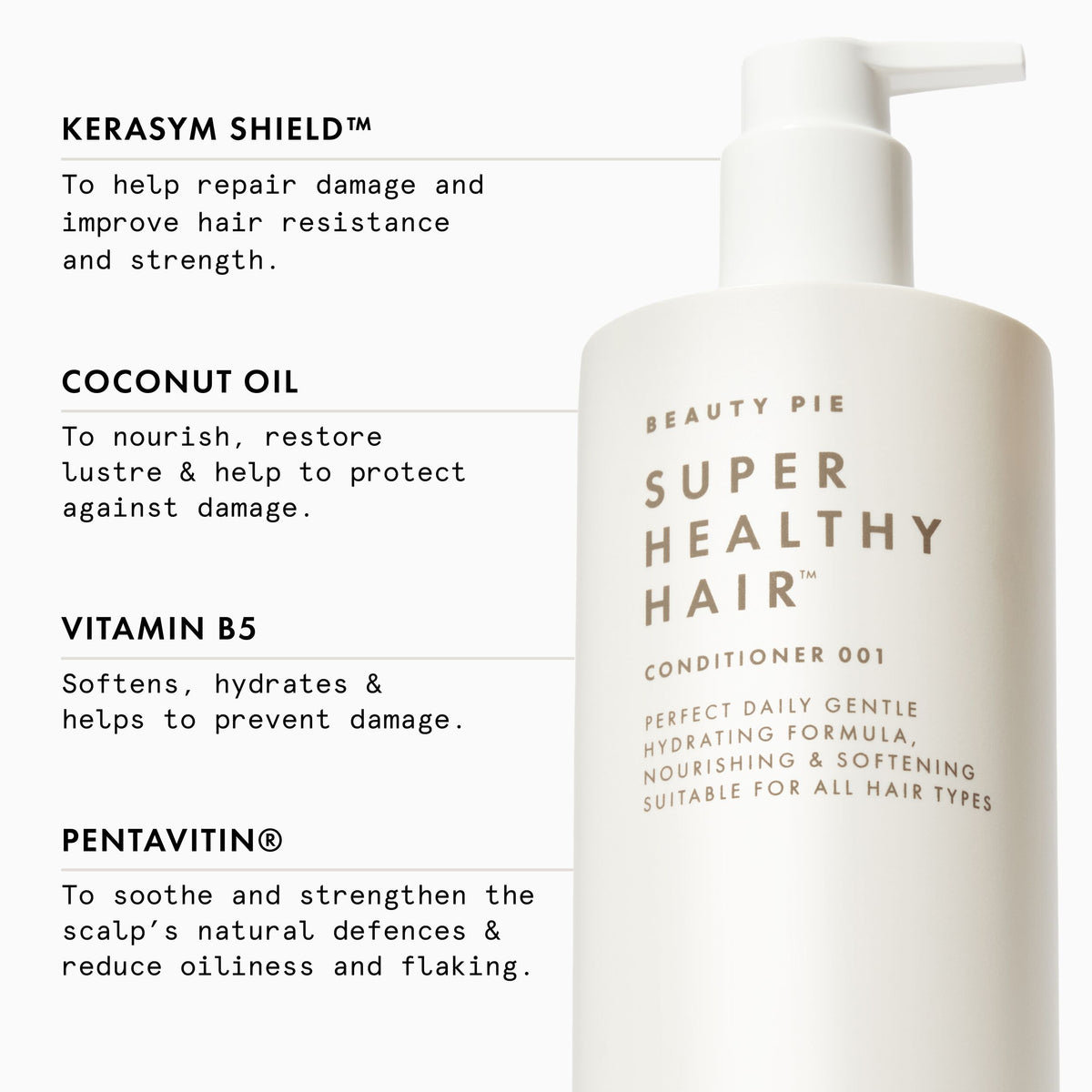 Super Healthy Hair Perfect Daily Conditioner for All Hair Types